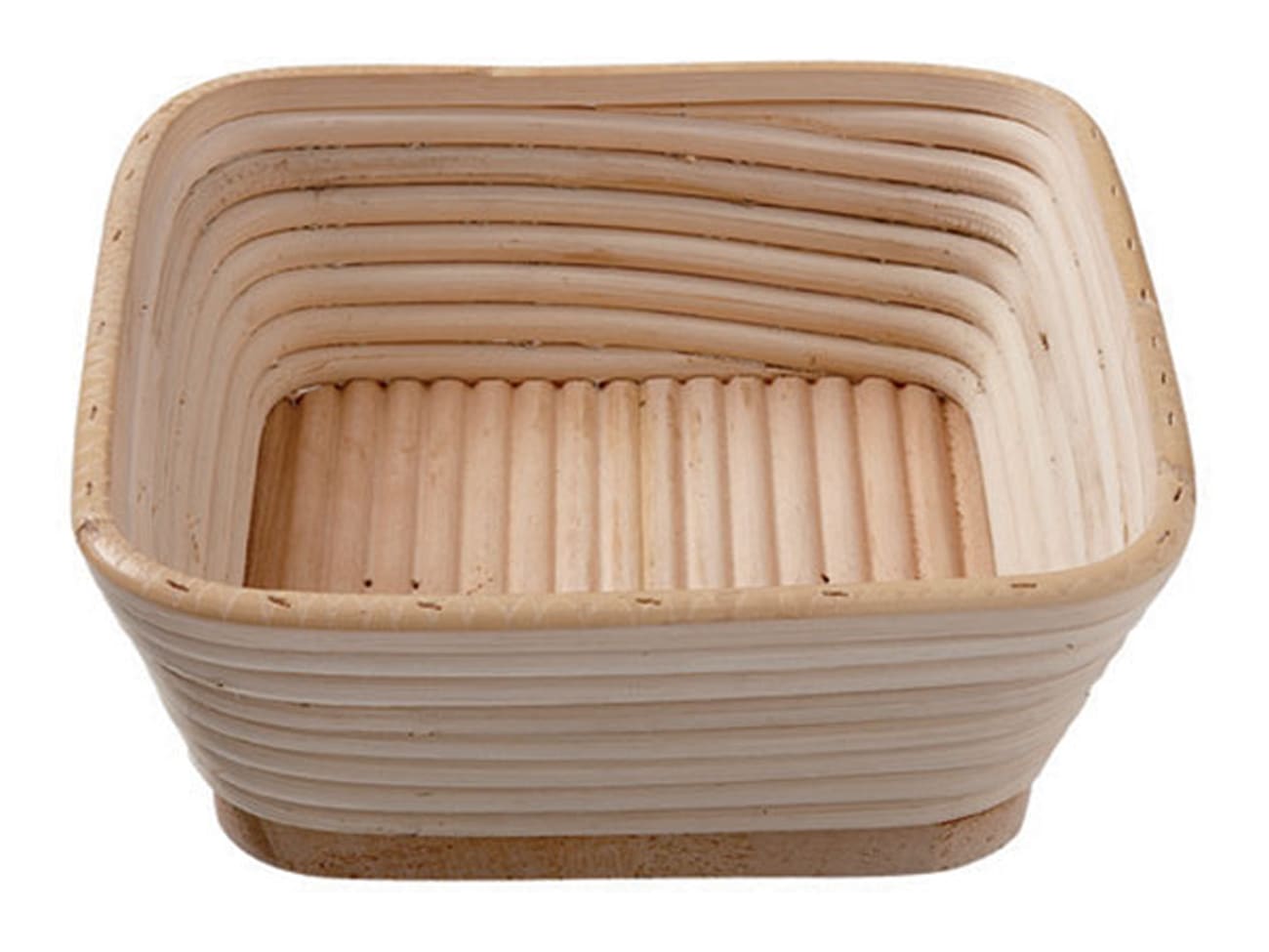 Banneton osier moule bie - Carré 22 cm - Matfer