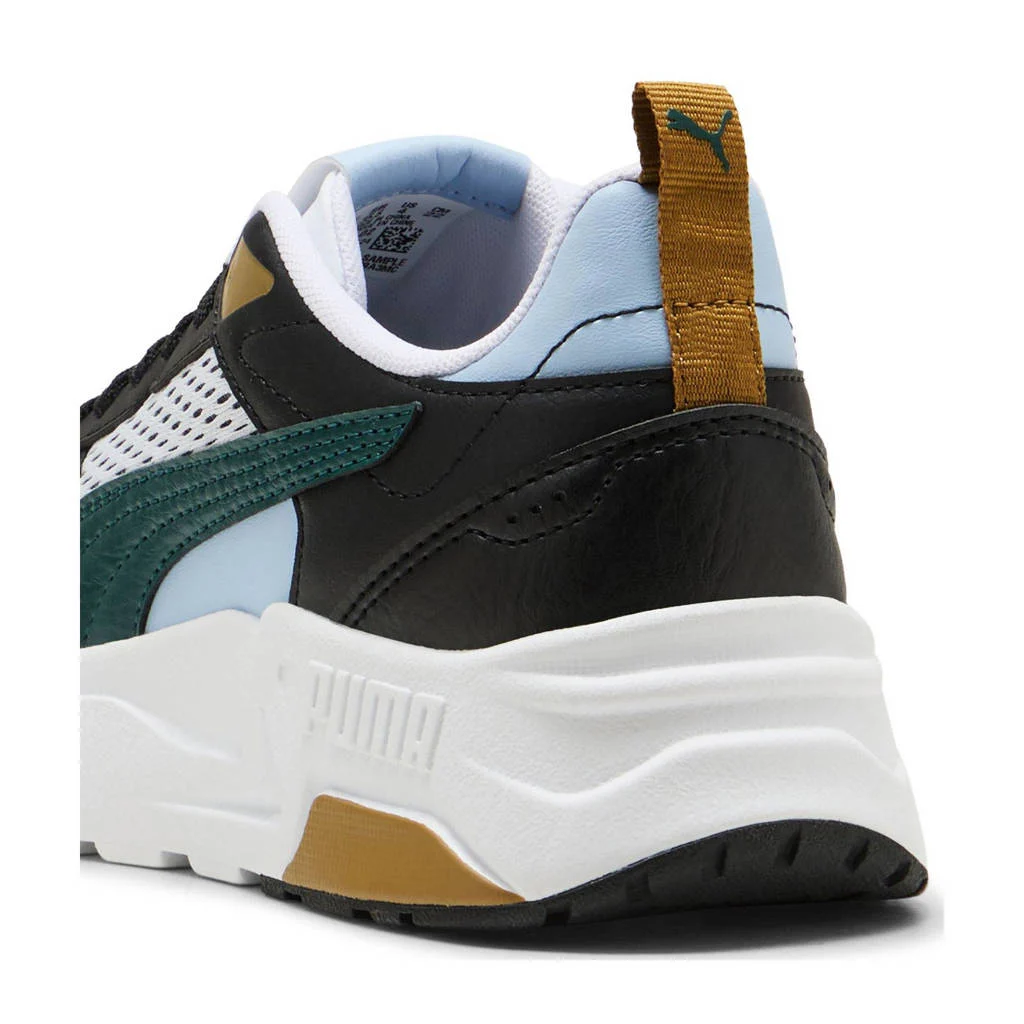Puma Trinity Lite sneakers wit/groen/zwart