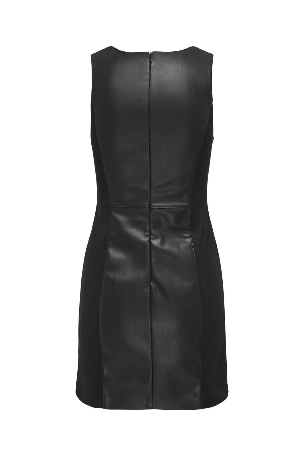 Only Onlrafia Faux Leather Mix Dress