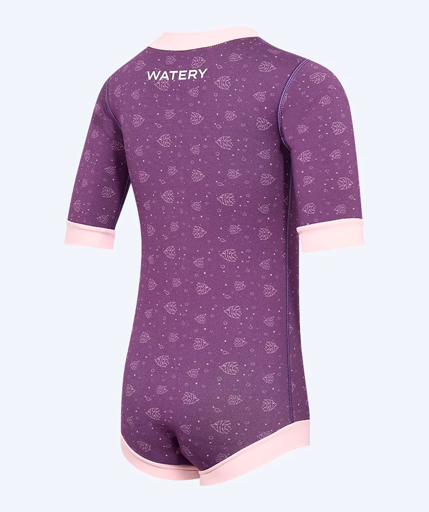 Watery våddragt til børn - Baia Full-Body - Atlantic Purple
