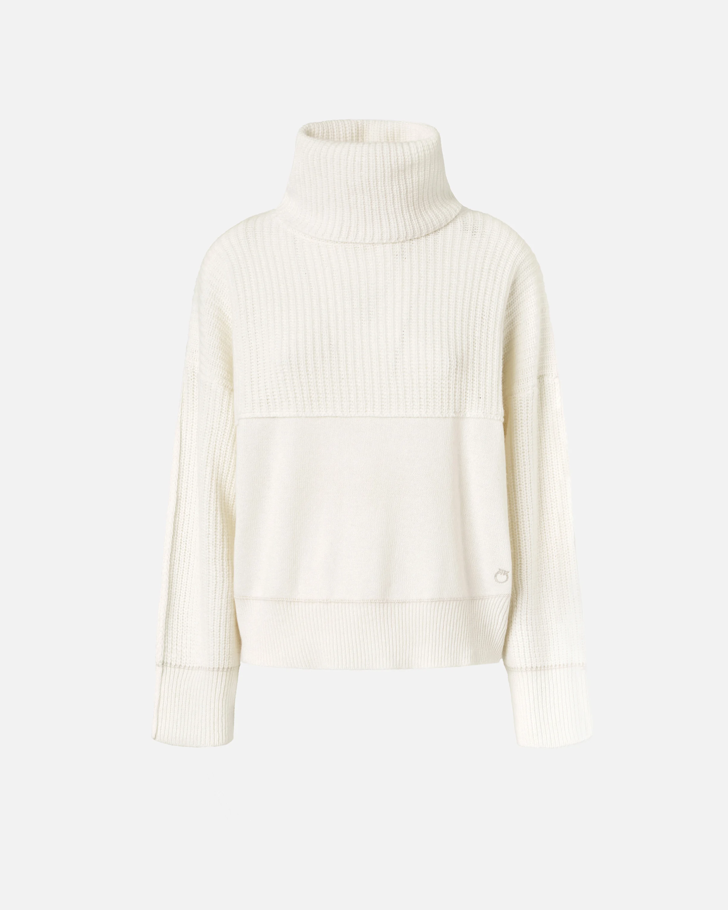 Pull à col roulé fin | Blanc