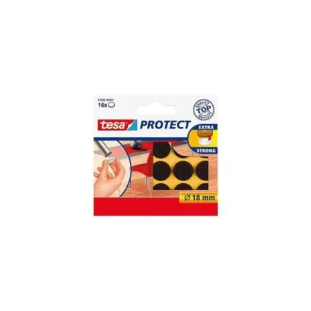 tesa Protect Filzgleiter, braun, 16 Stück