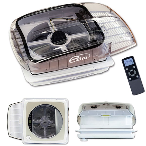 Lanterneau ventilé EXTRAFAN 40x40