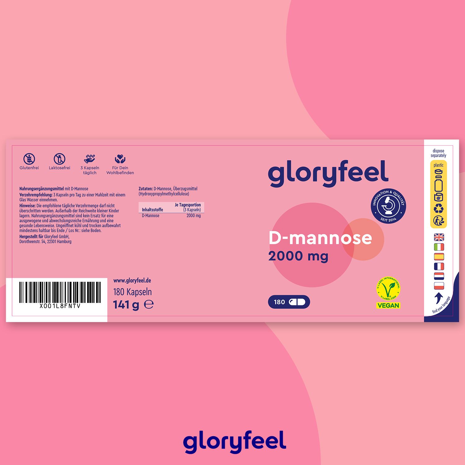 gloryfeel D-Mannose