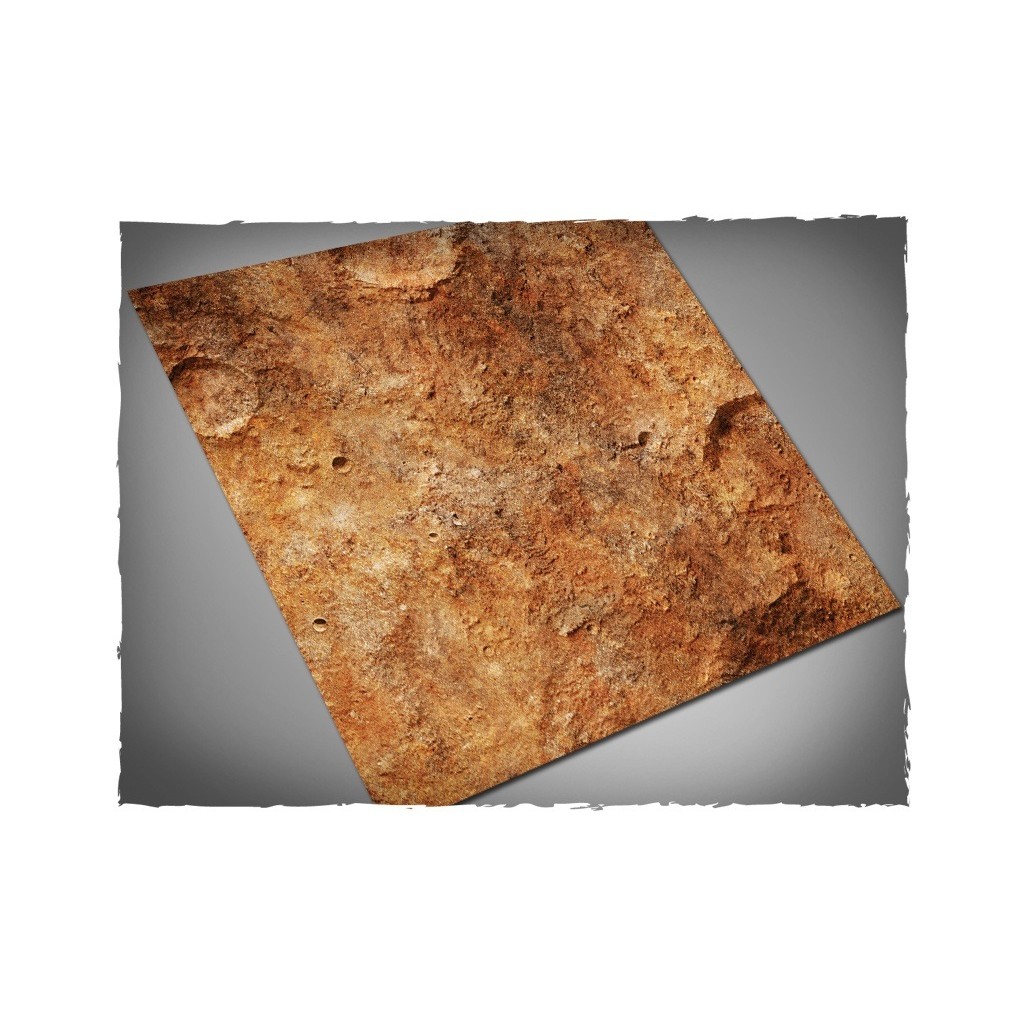 Terrain Mat PVC - Red Planet - 90x90
