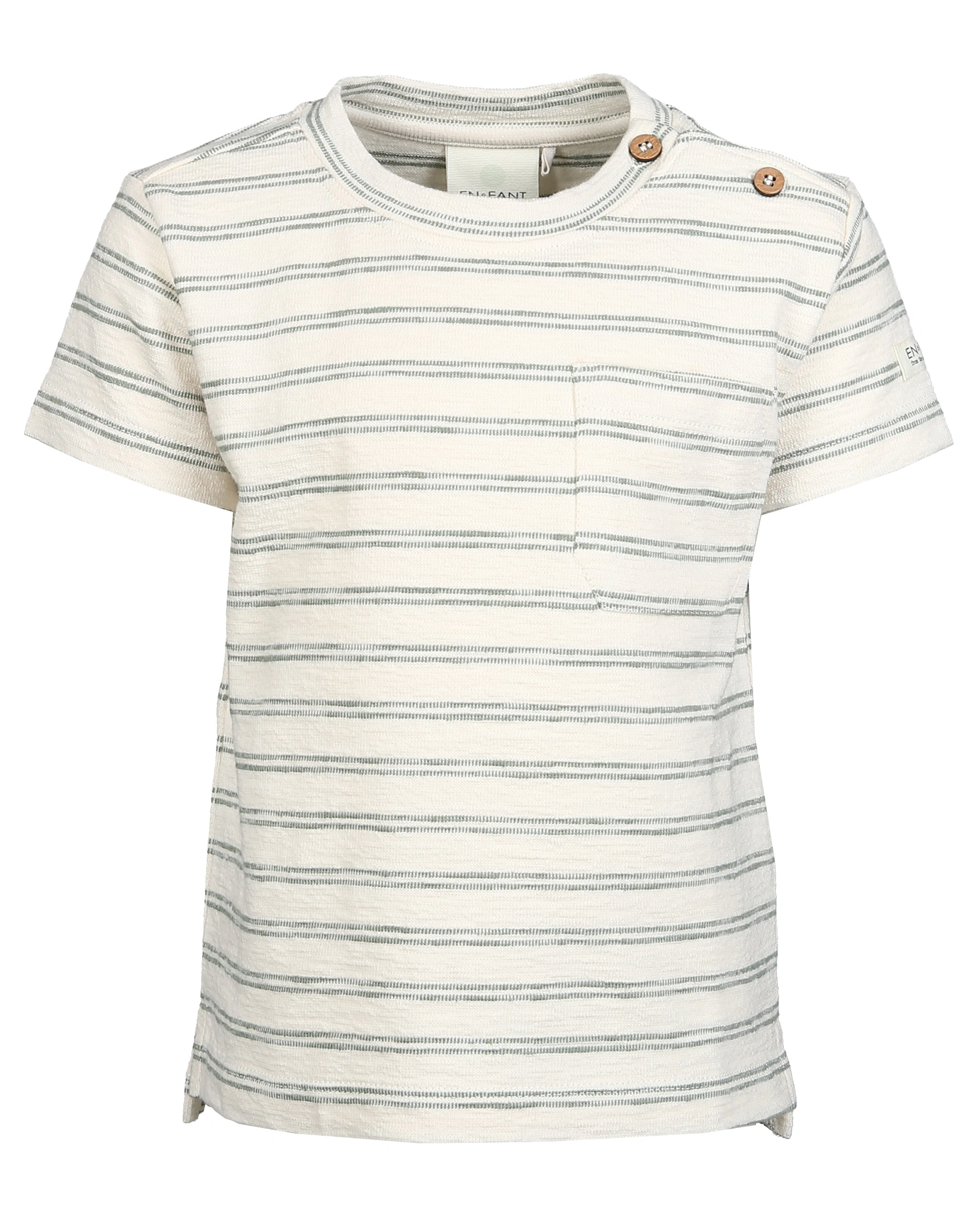 T-Shirt STRIPES in eggnog
