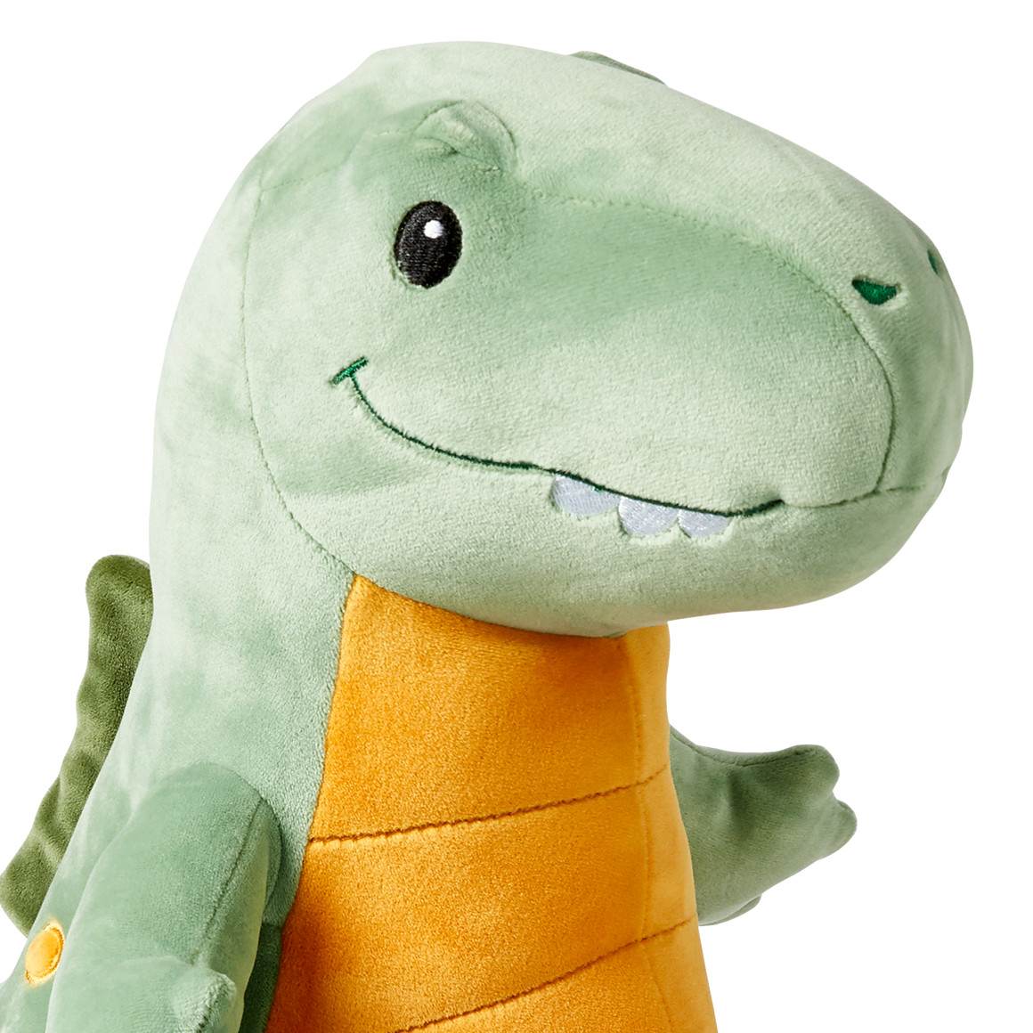 Großes Dino Plüschtier hellgrün