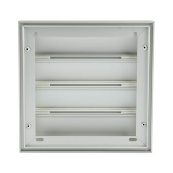 Renson opbouw overdrukrooster met lamellen ALU 173 x 173 mm