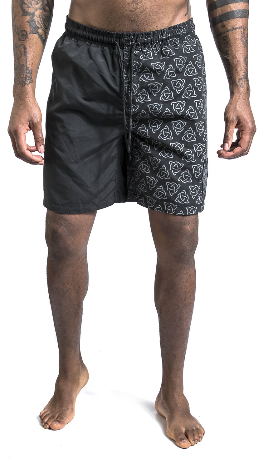 Short de Bain Imprimés Celtiques | Black Premium by EMP Short de bain