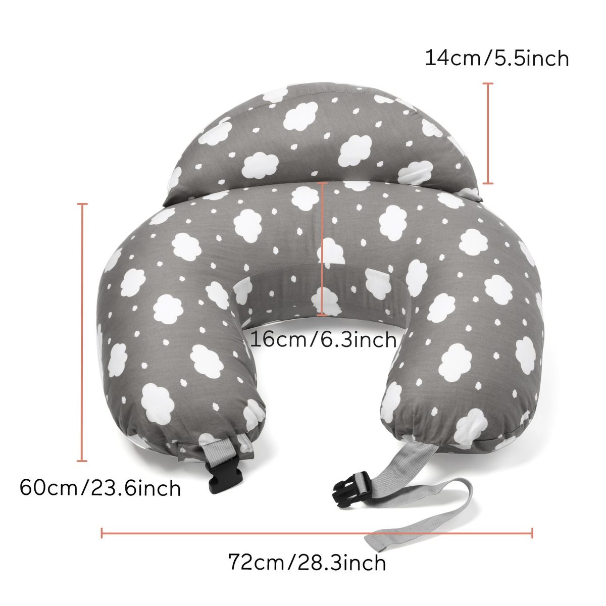 Momcozy Verstellbares Stillkissen