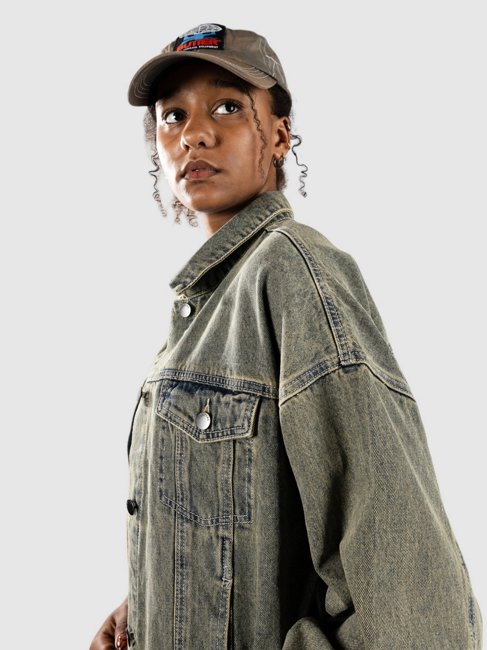 Empyre Trucker Denim Jacket washed