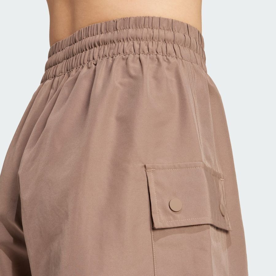 Adidas Original Essentials Woven High-Waist Cargo Shorts