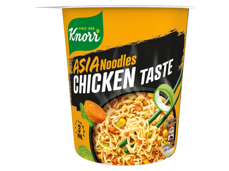 Knorr Asia Snack Chicken 3 x 65 g Instant-Nudelgericht nach asiatischer Art