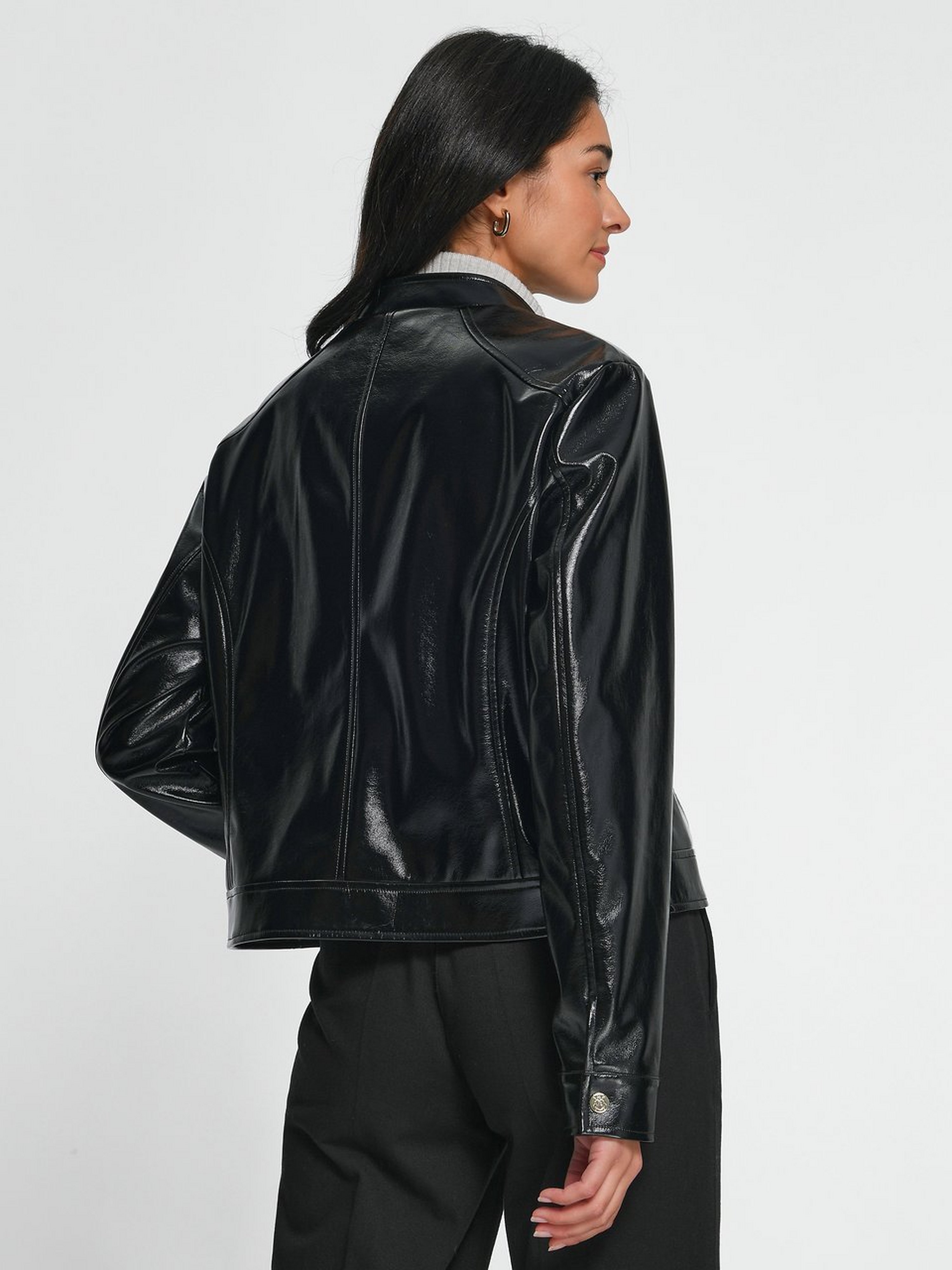Lederjacke