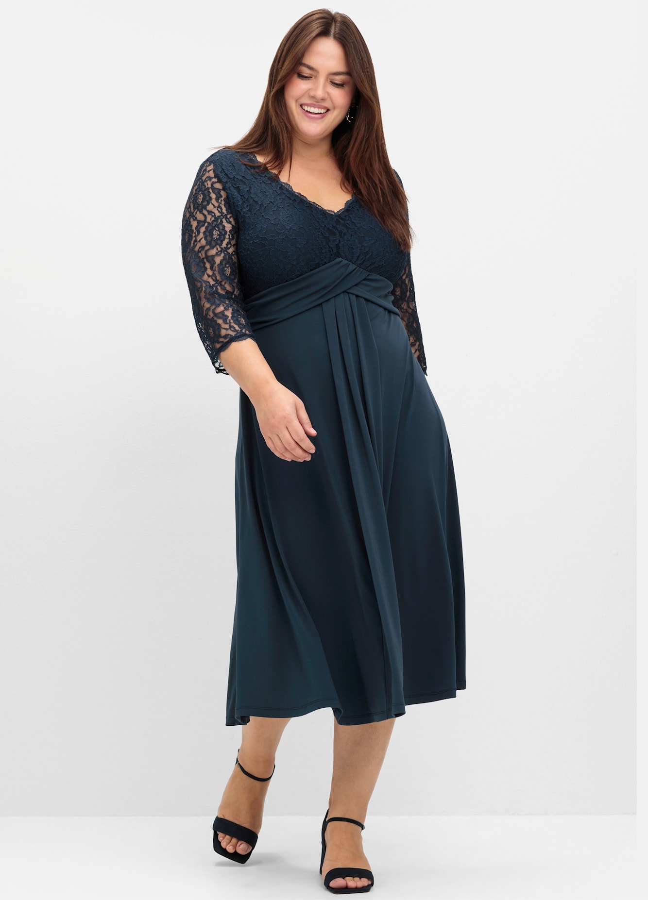 Sheego Abendkleid »Abendkleid«