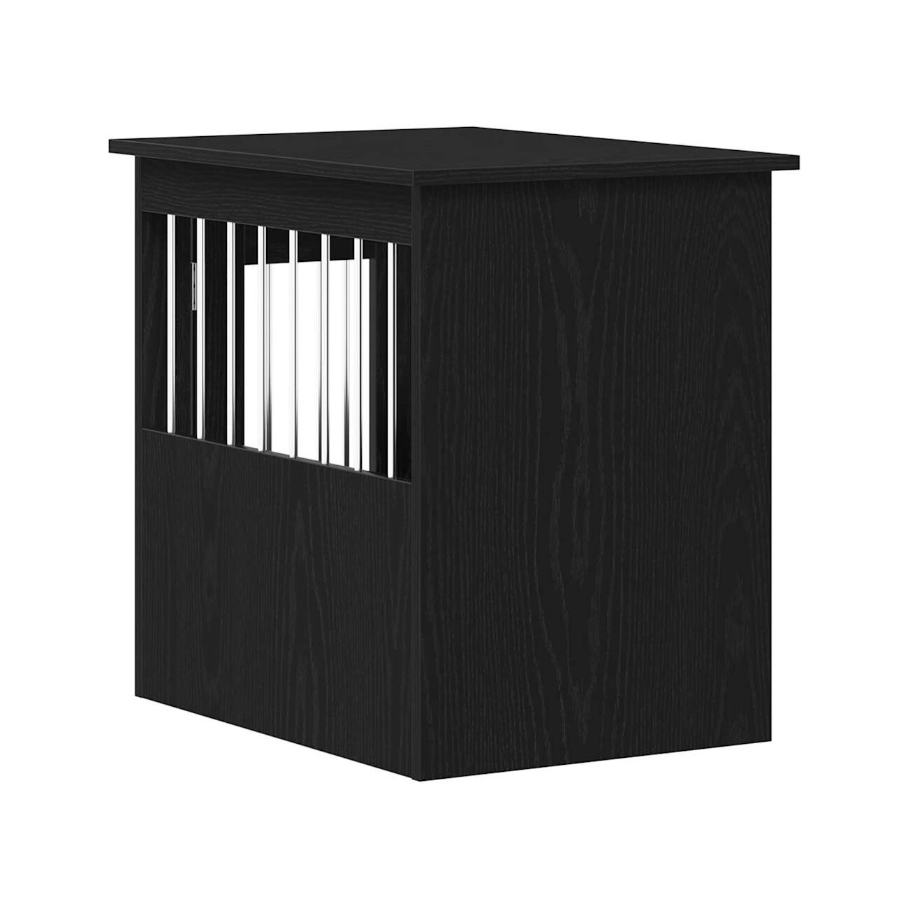 VidaXL Hundekäfig im Möbel-Stil graphit schwarz 62 cm, 45 cm, 59 cm