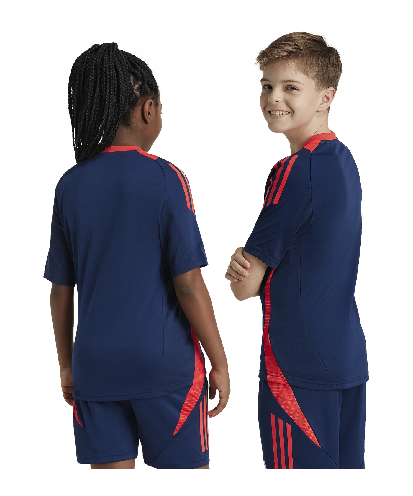 adidas Manchester United Trainingsshirt Kids Blau