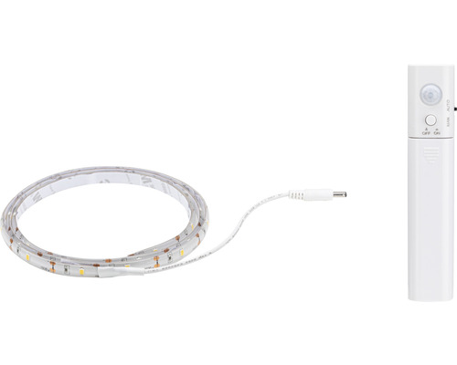 Sensor LED-strip 2.0W 180 lm 3000 K 20 LED's 1 m met bewegingsmelder, op batterijen 5V