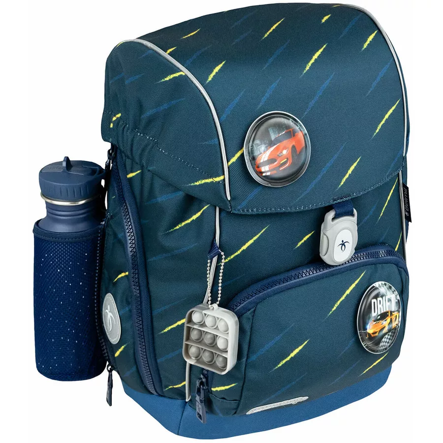 Belmil Schulranzen Premium Comfy Plus Set 5-teilig Orion Blue