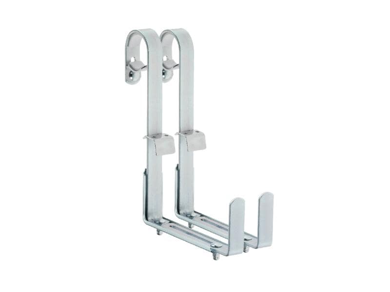 ALBA-KRAPF Balkonkistenträger Rundgeländer 3x verstellbar Blumenkastenhalter für Rundgeländer 3x verstellbar