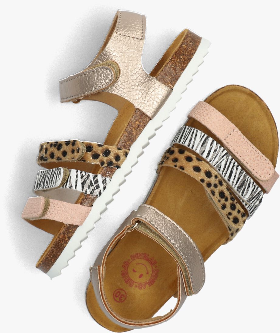 DEVELAB gouden develab sandalen 48416