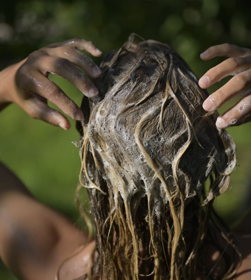 Spirit of Rügen festes Bio Shampoo-Conditioner-Showerbar Dünenbrise