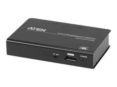 ATEN VanCryst VS194 - Video-/audiosplitter - 4 x DisplayPort - desktop