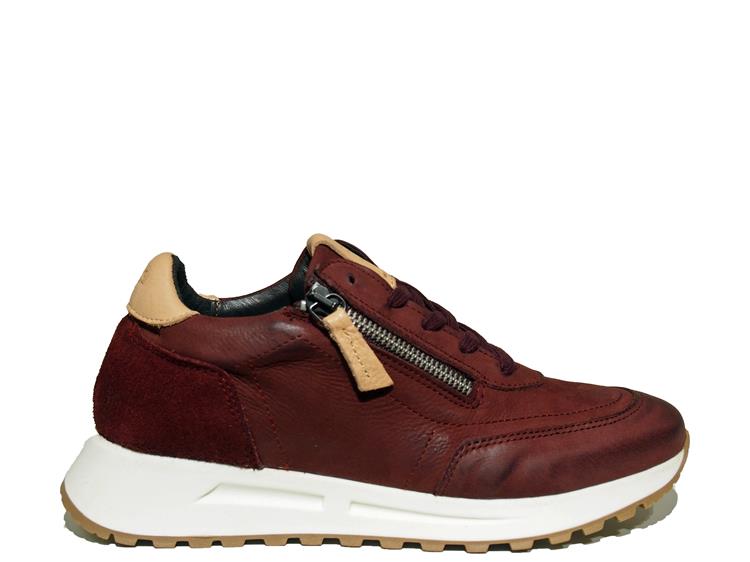 AQA Shoes A8433 lb capuccino/velour chianti