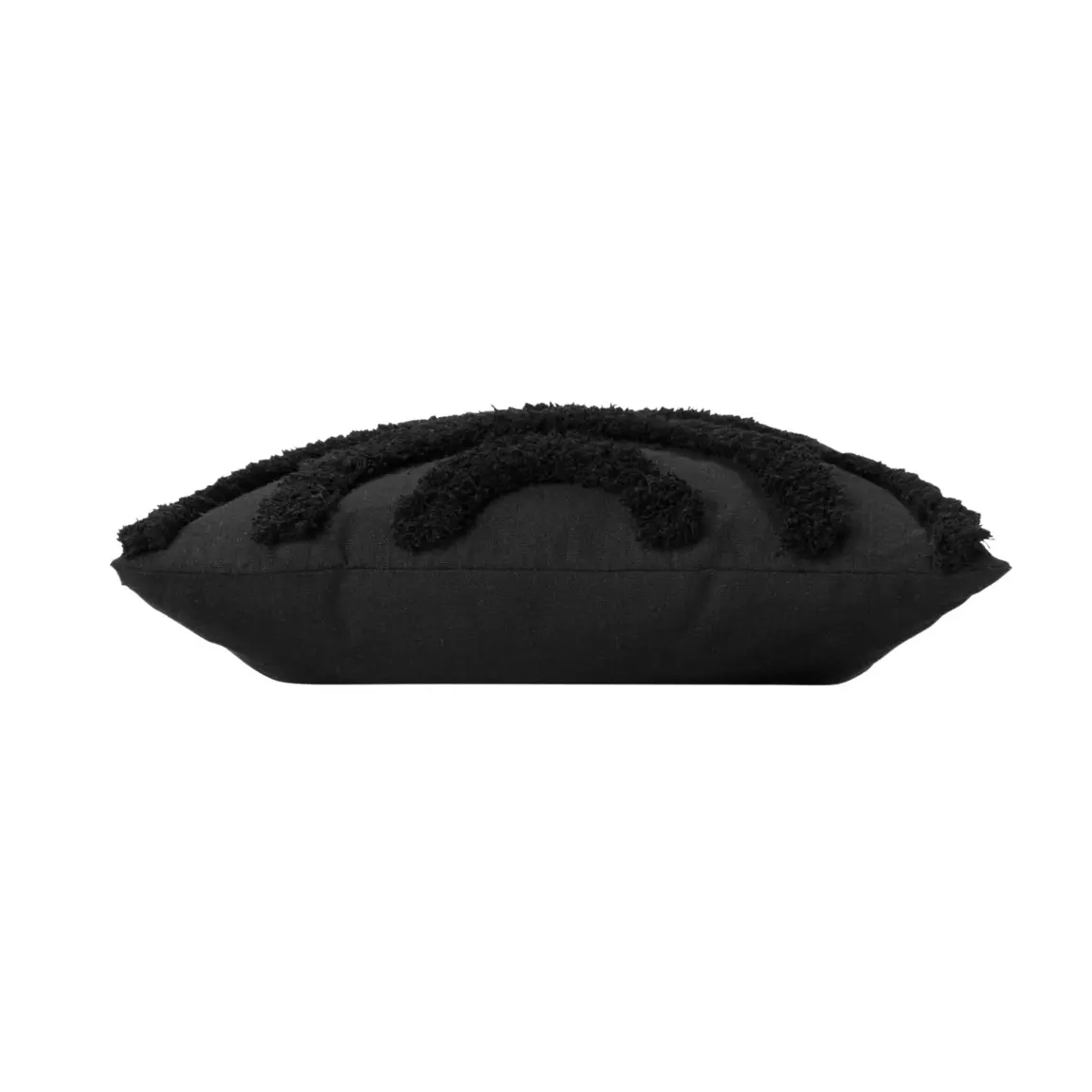 Coussin carré (40 x 40 cm) Zita Noir