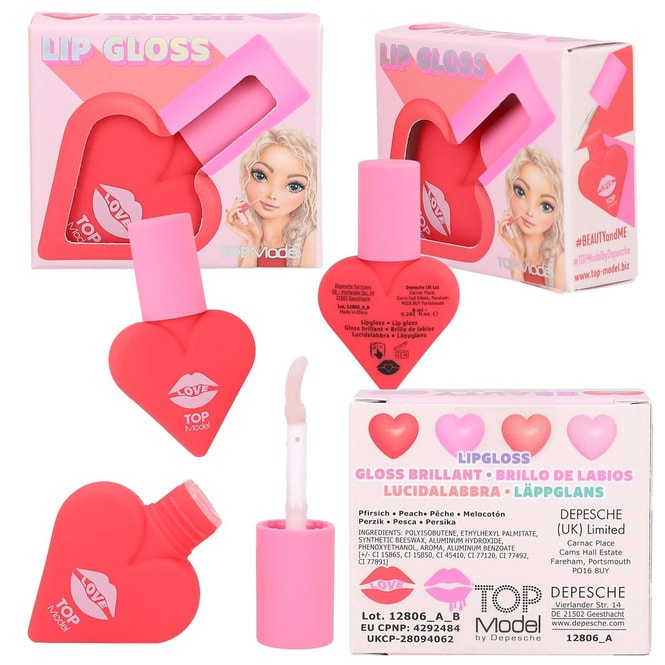 TOPModel - BEAUTY and ME - Lip Gloss - Sweet Heart - 1 Stück