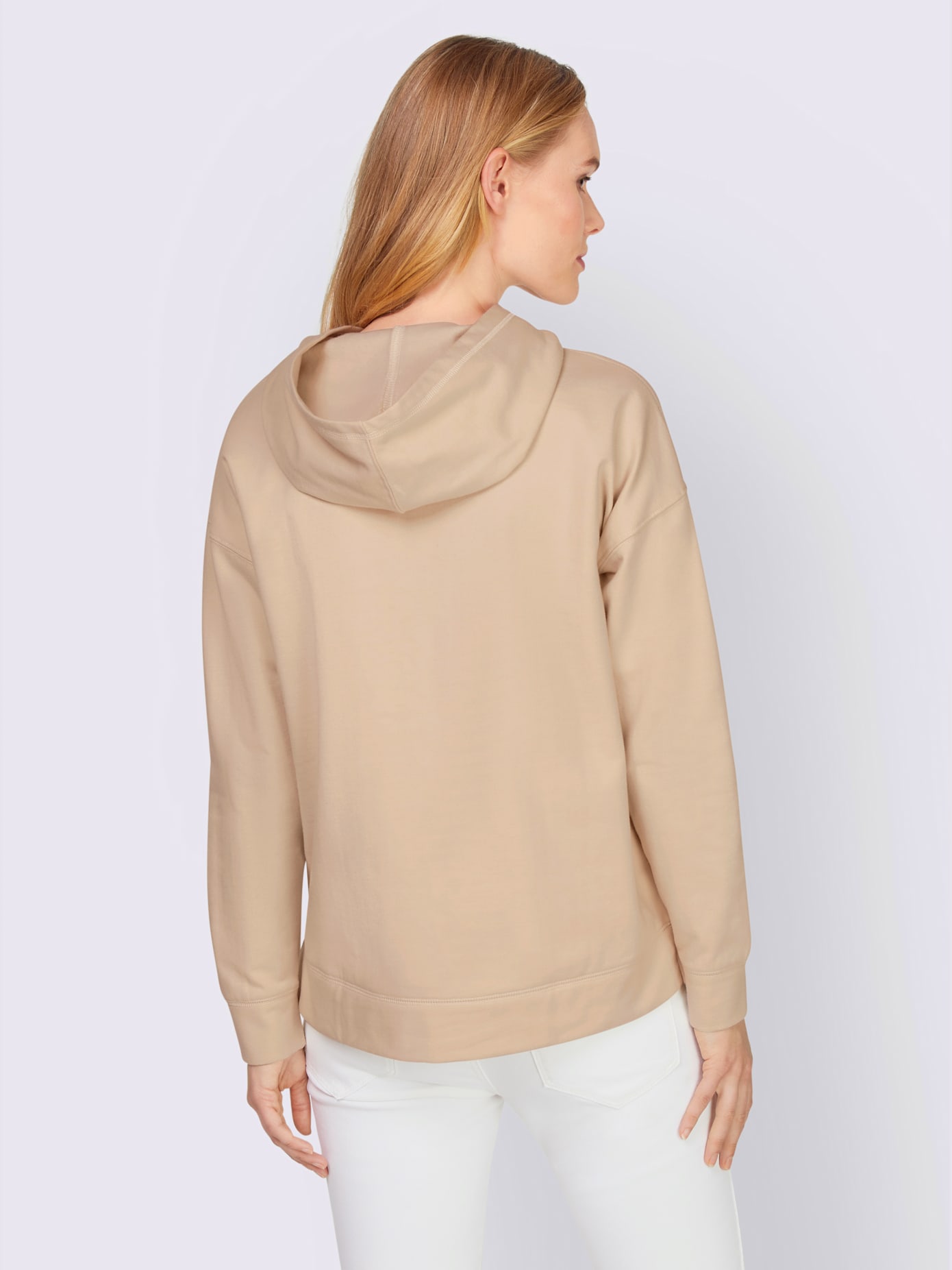 Sweat-shirt pierres fantaisie tendance