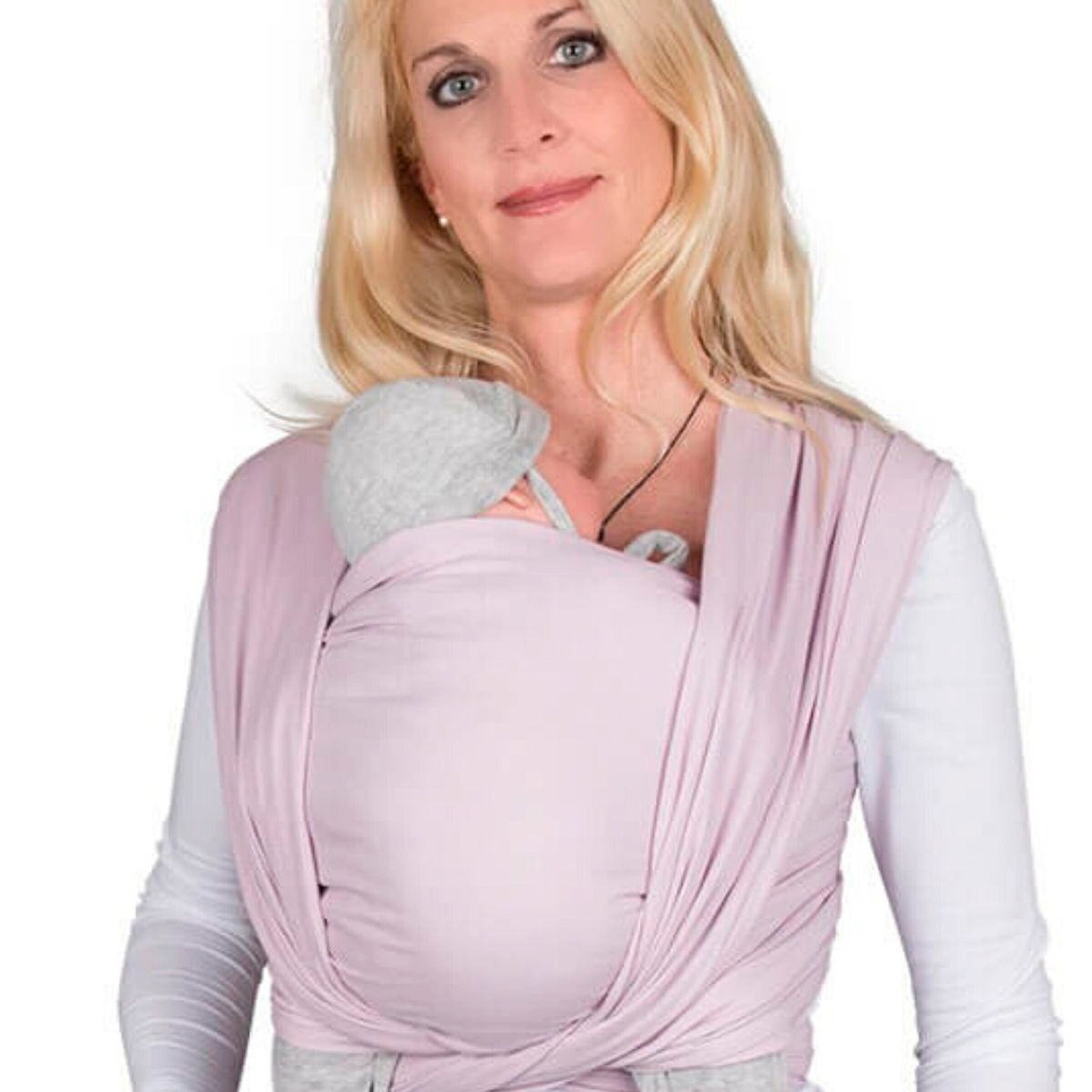 HOPPEDIZ® Babytragetuch Ultraleichtes Tragetuch Hamburg flieder