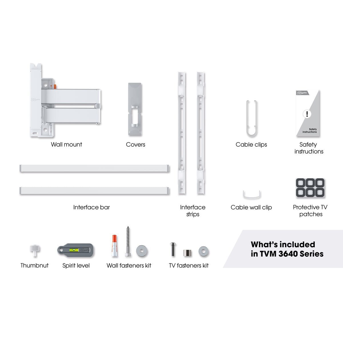 Vogels COMFORT Full Motion+ TV veggfeste TVM3645 (hvit)