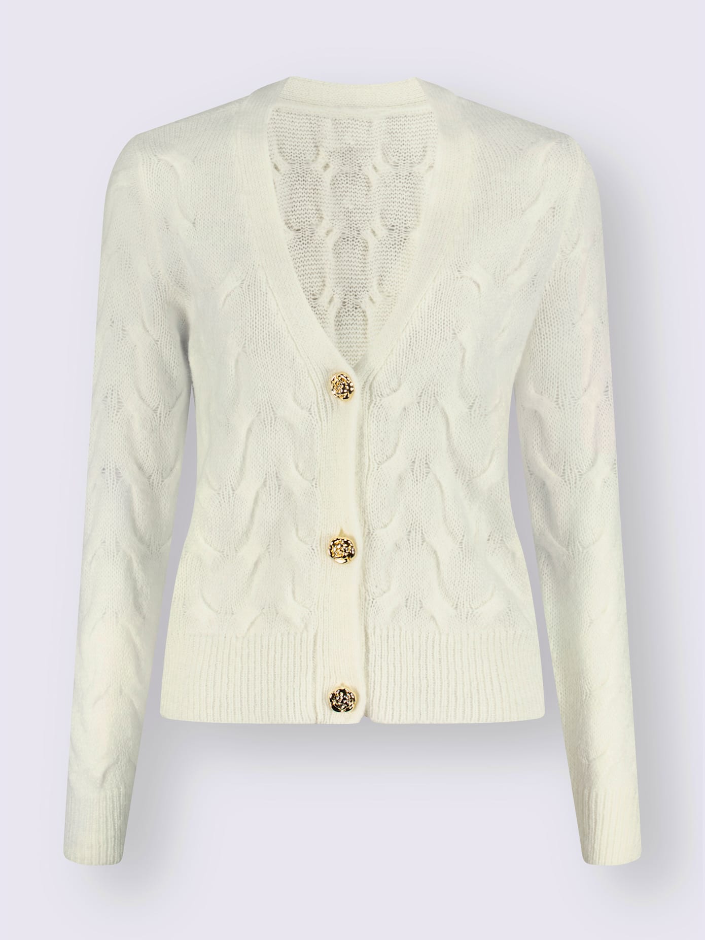 Veste en tricot chaud et moelleux