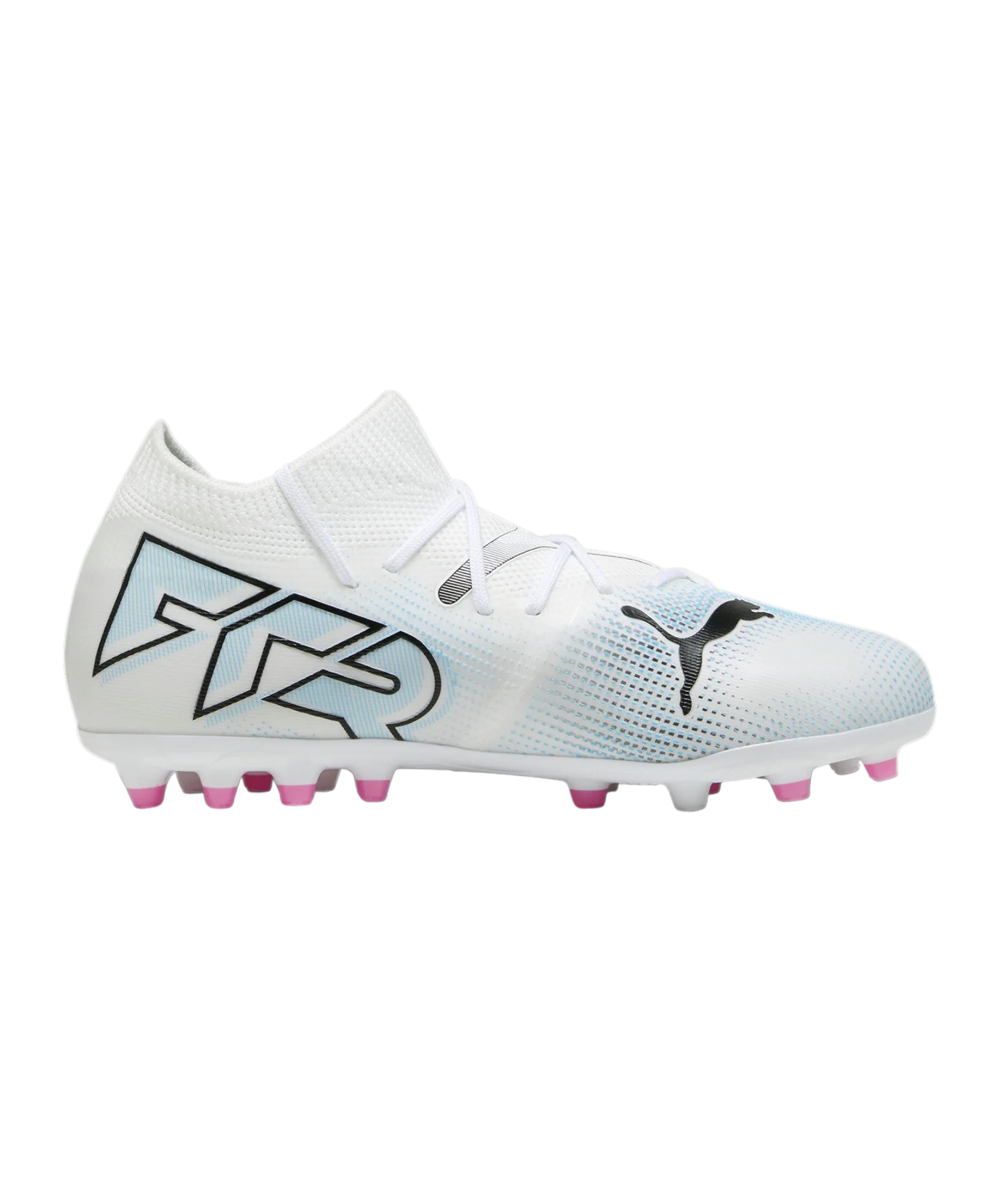 PUMA FUTURE 7 Match MG Phenomenal Jr Kids Weiss Schwarz Pink F01
