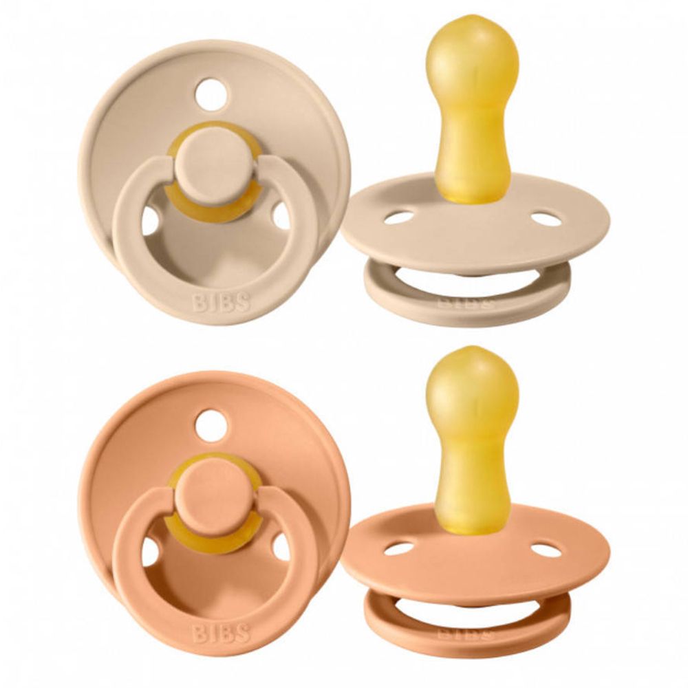 BIBS® BIBS COLOUR pfirsich 0 - 6 Monate Gr. 1