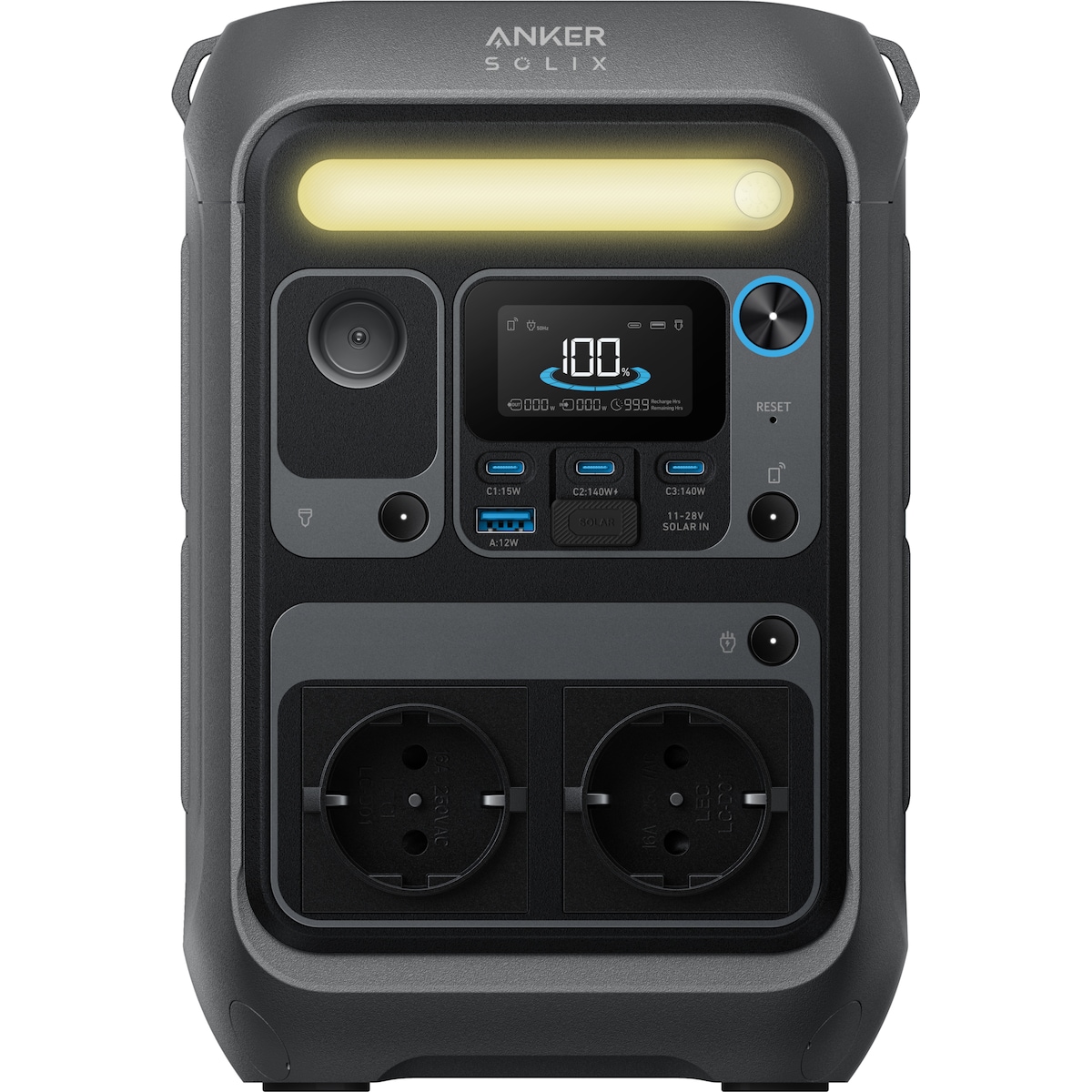 Anker Solix C300x 288 Wh bærbar strømstasjon