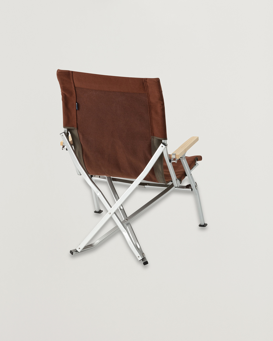 Snow Peak Low Beach Chair Brown