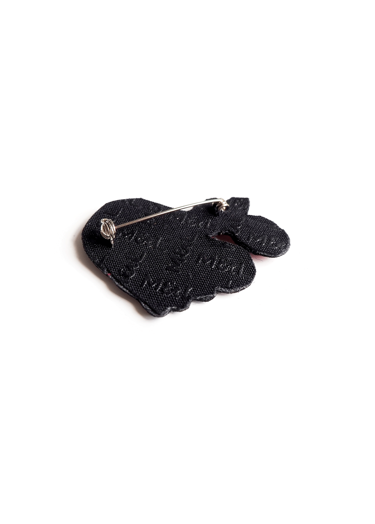 Broche brodée Hermite