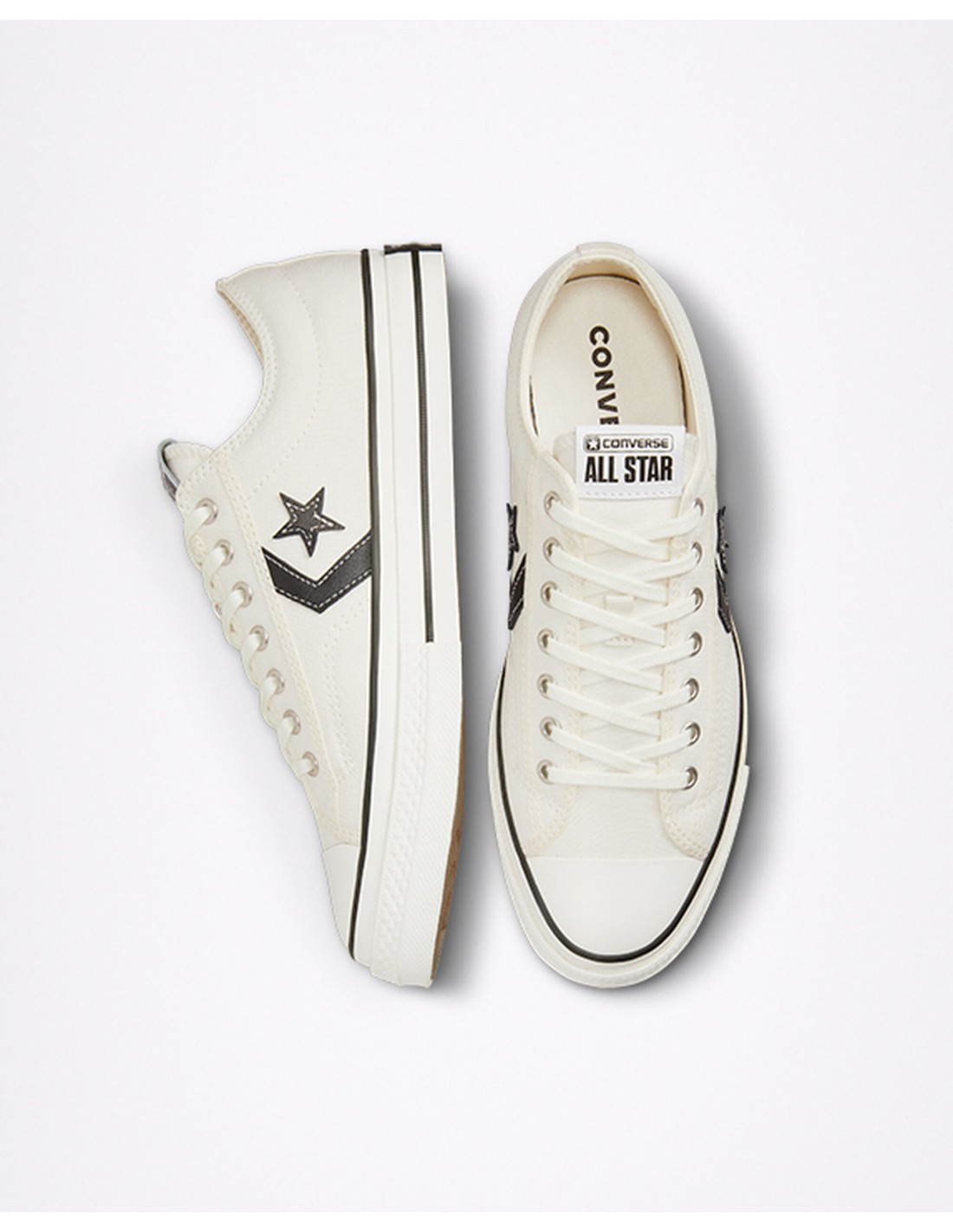 converse Sneakers Mixtes star player 76 White Black