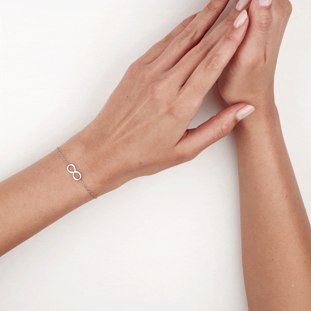 Bracelet Helsa Argent Blanc