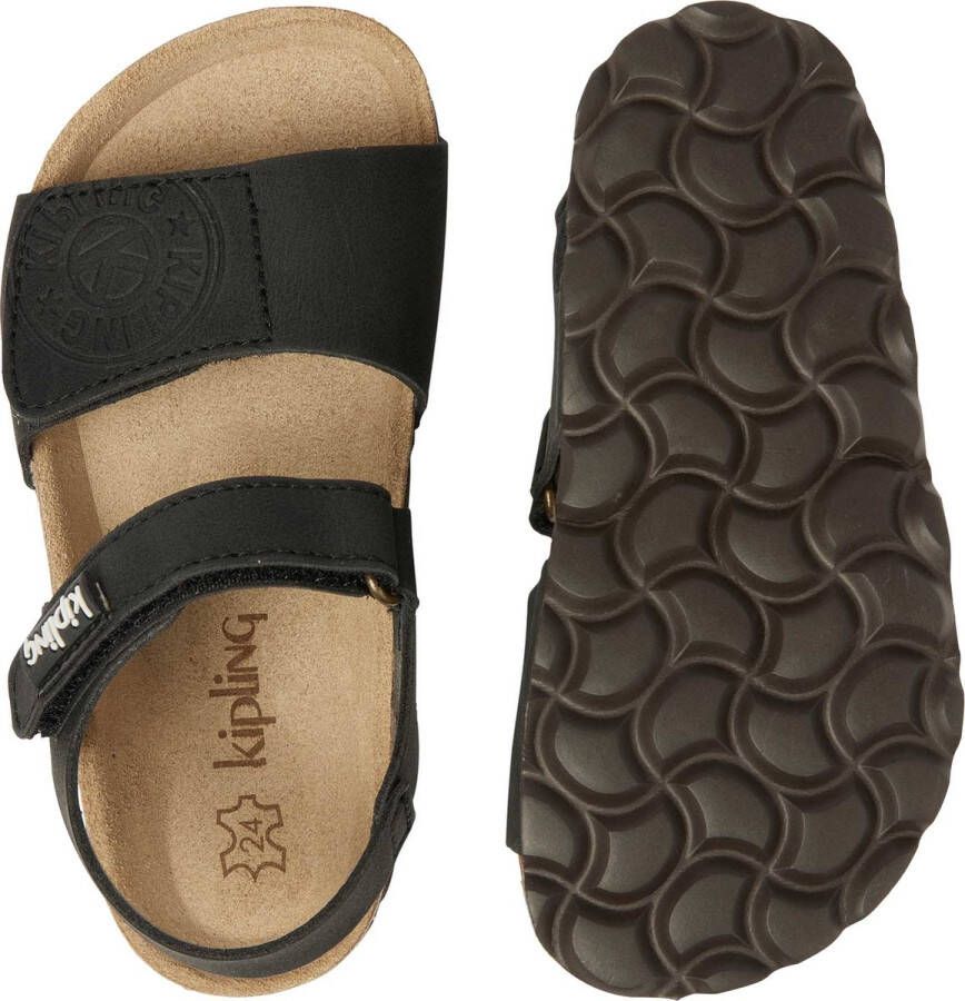 Kipling sandalen zwart Jongens Imitatieleer 38 | Sandaal van
