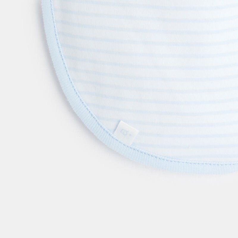 Ensemble 3 pièces bébé en velours bio bleu Absorba Bleu