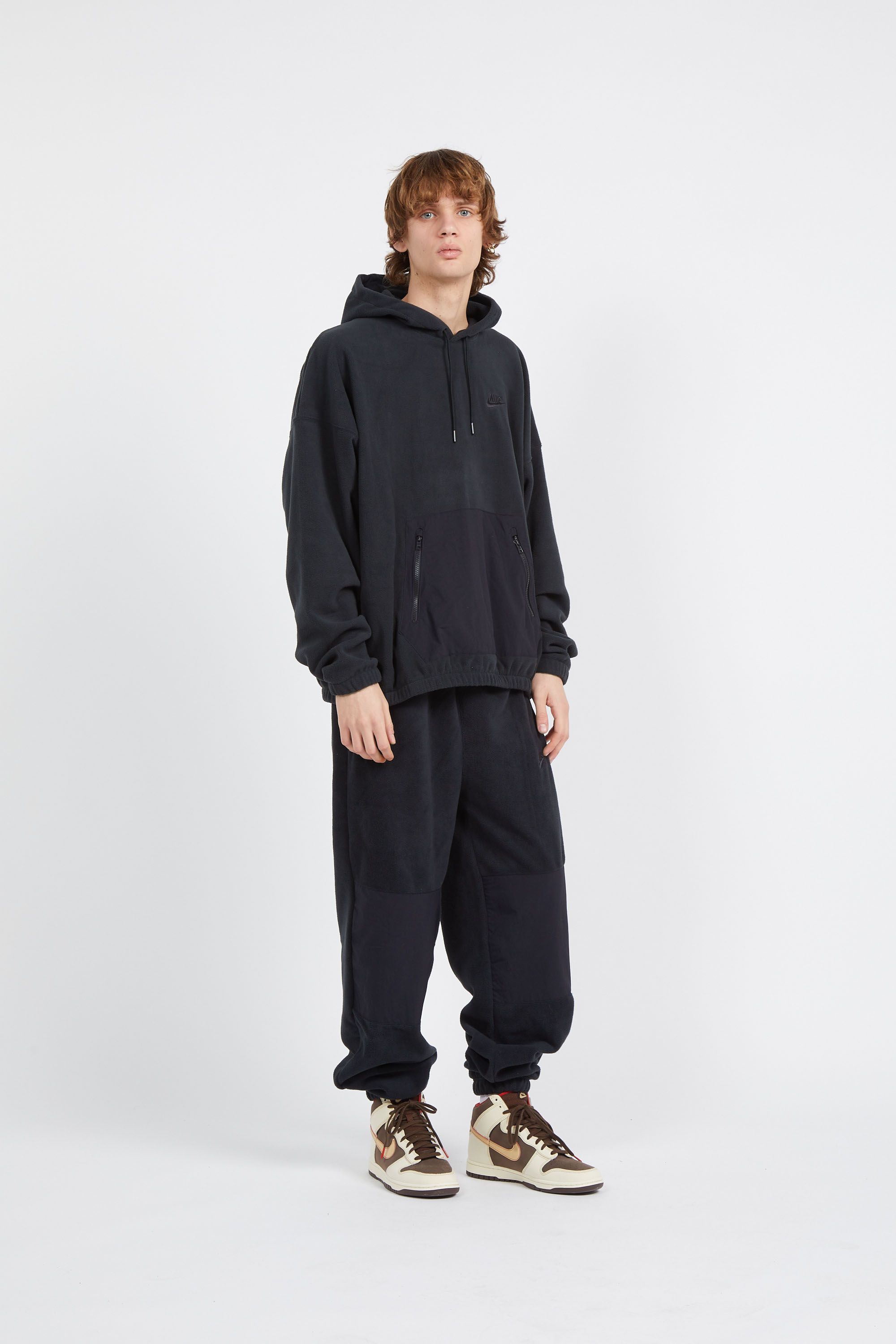NIKE hoodie M NSW TP ENG Noir