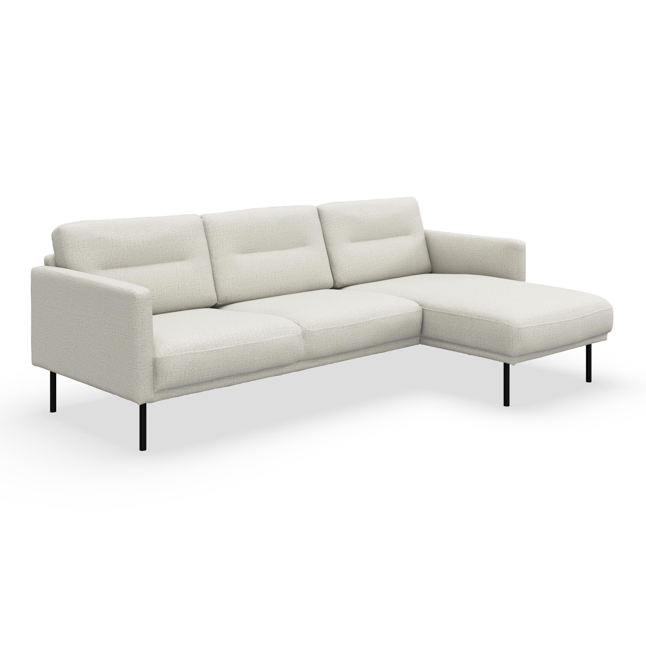 Larvik højrevendt sofa med chaiselong