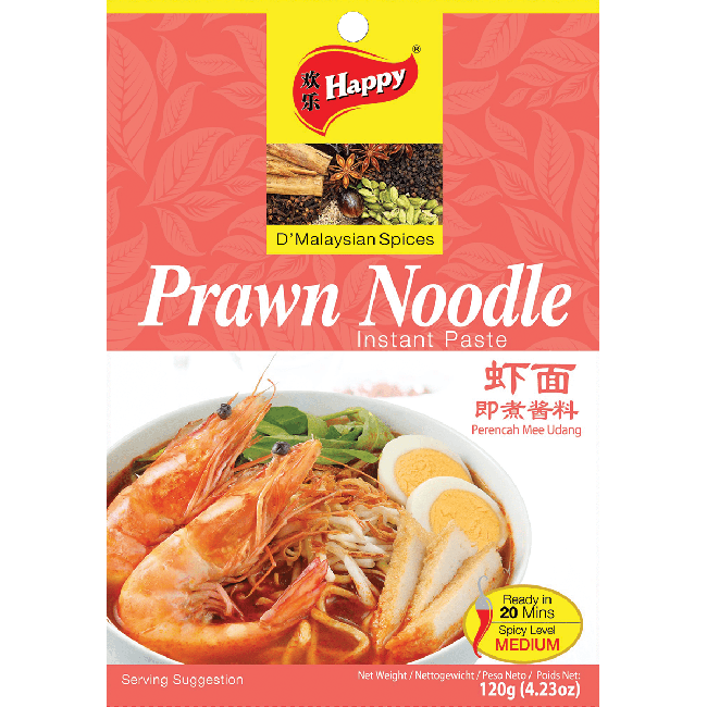 Happy Garnalen Noedels Instant Pasta 120g