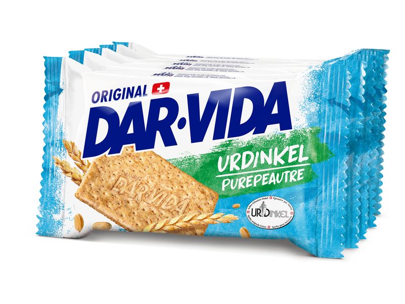 DAR-VIDA Snack Urdinkel 5 x 41.6 g Cracker-Packs