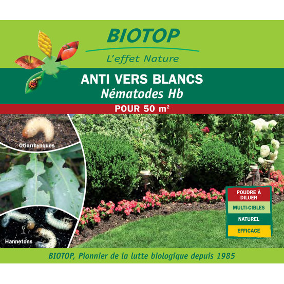 Nématodes utiles hb anti vers blancs - 25m