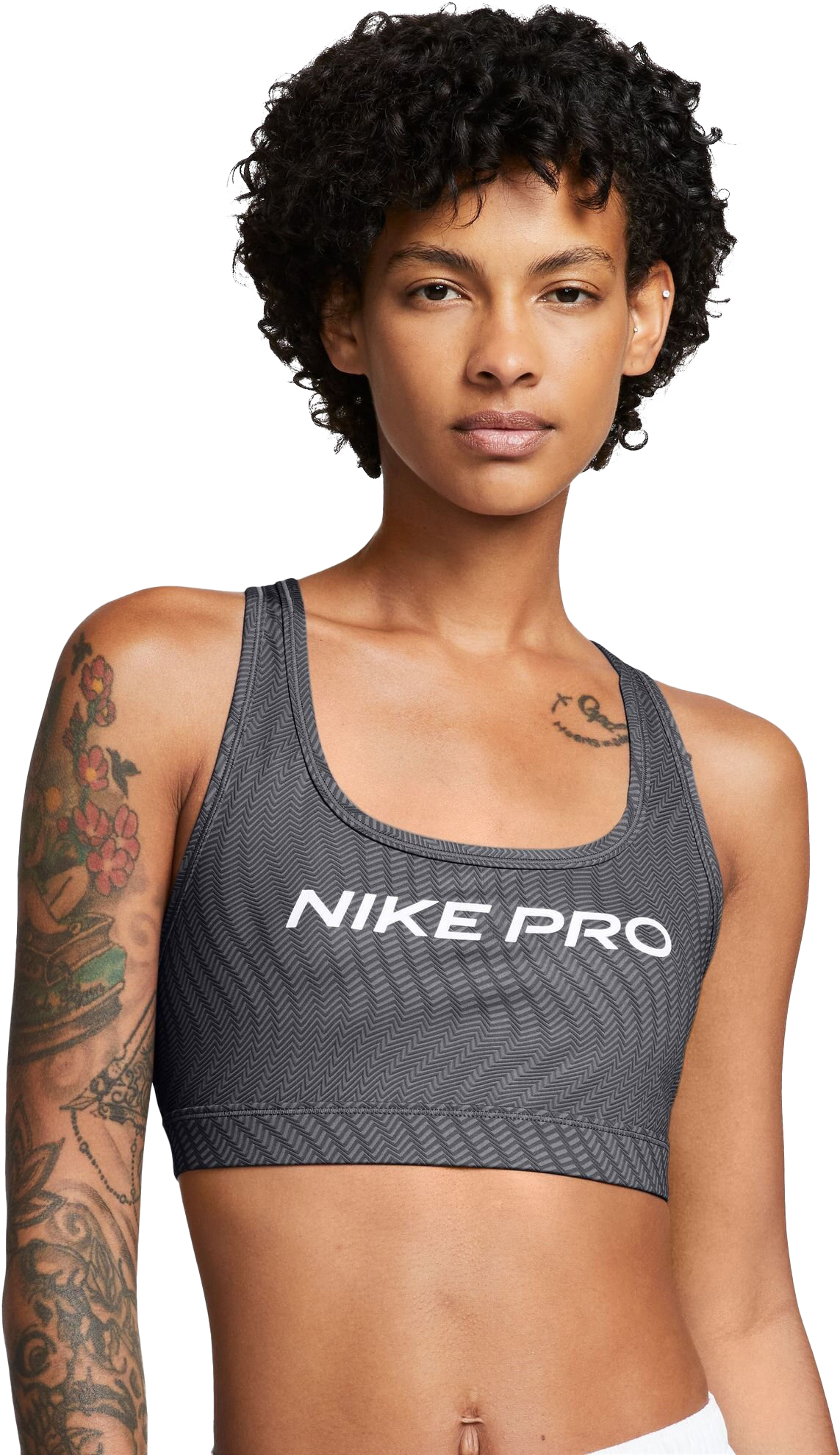 Pro Swoosh Light Support Dame Anthracite/White