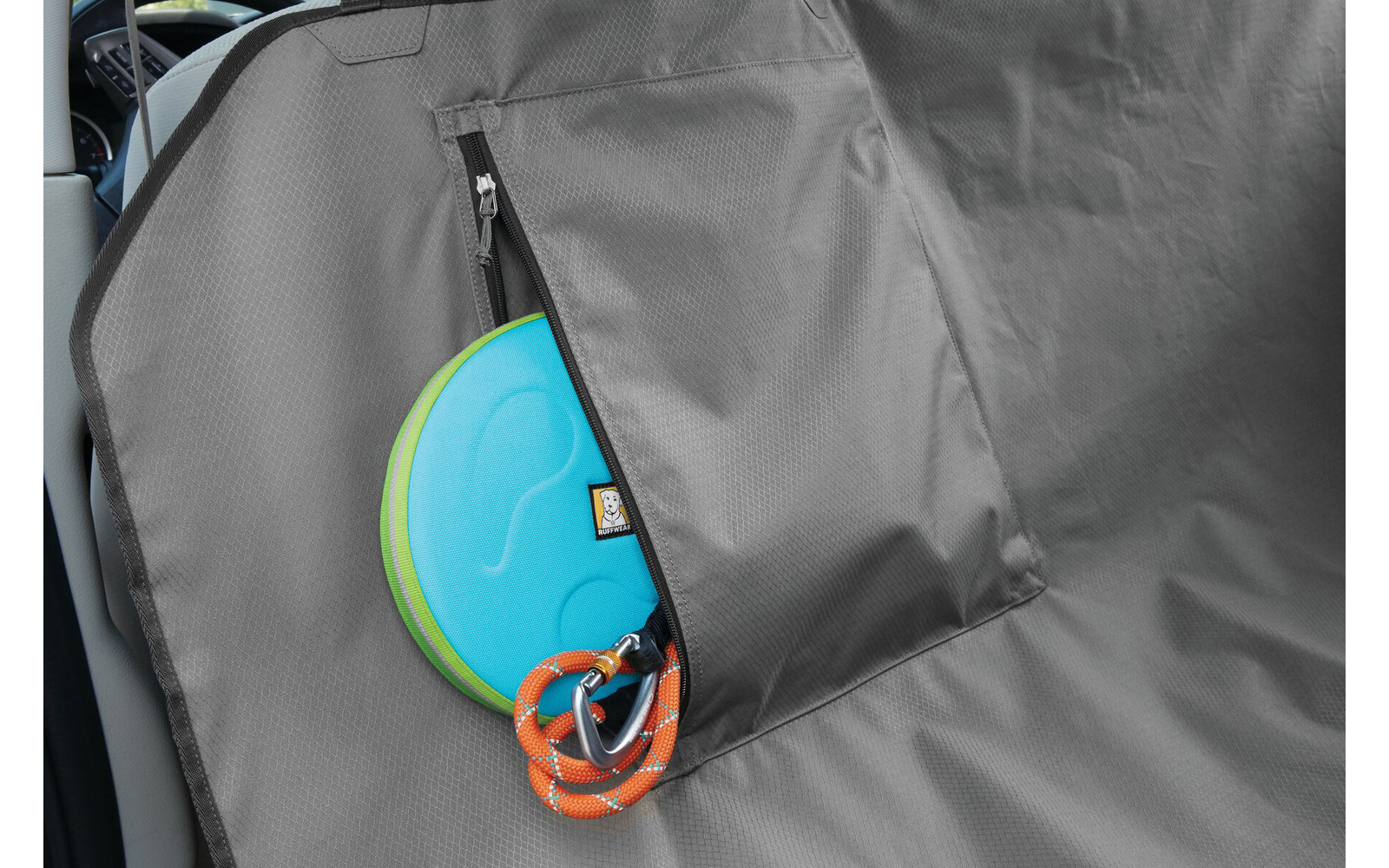 Ruffwear Dirtbag Autoschondecke Grau 140 x 159 cm